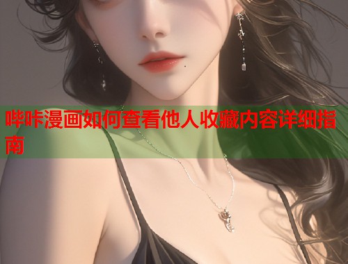 哔咔漫画如何查看他人收藏内容详细指南